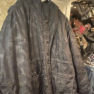 Torrid puff rain jacket